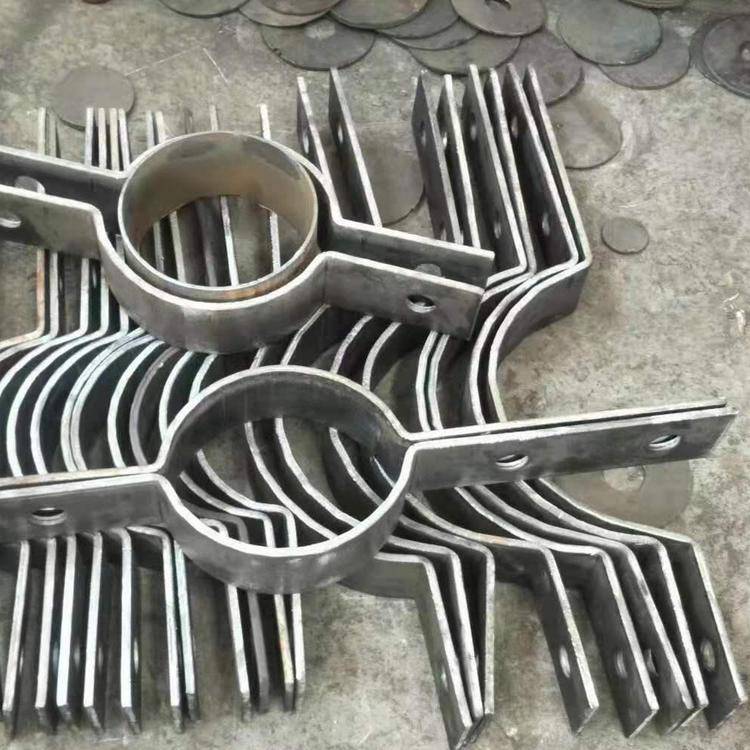 抱箍緊固件 Q235B大口徑鋼管管卡的定制加工與批發全解析